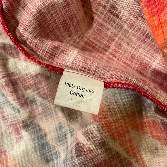 Dilemma organic cotton colorful open front fringe jacket - Picture 9 of 14